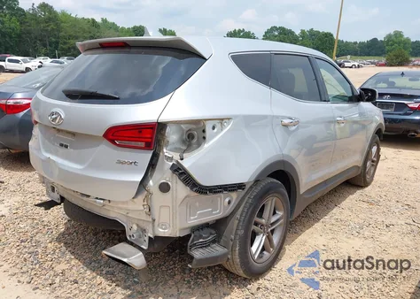 2017 Hyundai Santa Fe Sport 2.4L from USA, damaged, VIN 5XYZT3LB6HG383834